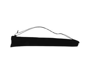 Pochette de Rangement pour Flûte Noire 14x75 Cm, Transport | Tissu et Plastique, Usage Voyage ou Rangement à Domicile, pour Recorder et Instrument Musical