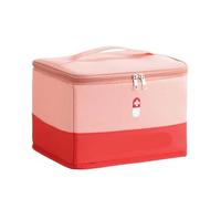 Pochette de rangement pour médicaments, Sac à médicaments de grande capacité, ensemble rangement médical Portable voyage domicile, trousse premiers soins en plein air(Roze)