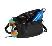 Pochette De Rangement Pour Moto - Tissu Oxford, Fenêtre Transparente, Fermeture Éclair Lisse, Structure De Transport Compacte, Bandoulière Réglable | Pour Les Voyages De Stockage De Navigation D'équit