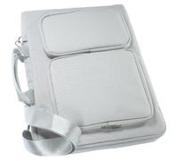 Pochette de Rangement pour Ordinateur Portable, Dacron Argenté, Simple | Protège Poussière Saleté, Rangement Multi-compartiments, pour Homme D'affaires, Bureau