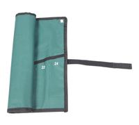 Pochette de Rangement pour Outils à Clés, en Toile Oxford Verte | Porte-outil Suspendu Sangle Antidérapante, Fentes Multiples, pour Atelier Maison et Bricolage