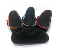 Pochette de rangement pour outils avec chaîne de fermeture pour buses et brosses d'aspirateur, corps en PVC polyester, base stable et capacité de support vertical lorsqu'il est chargé (noir)