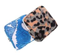 Pochette de Rangement pour Serviettes Hygiéniques, Compacte | Fermeture Zippée, Légère et Multifonction, Format Voyage et Courses, Texture Fine, Prise en Main Confortable