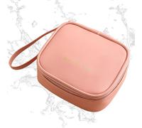 Pochette de rangement pour tampons, sac périodique pour filles | Sac à fermeture éclair pour coussinet d'époque en cuir PU portable - Support de coussinets d'allaitement, sacs de coussinets