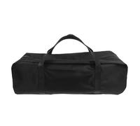 Pochette de Rangement pour Ustensiles Barbecue, Oxford Noir, Portable | Fermeture Éclair Robuste, Lavable en Machine, Usage la Cuisine et Camping