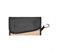 Pochette de rangement souple pour leurres avec design à rabat et six compartiments plus deux compartiments pour organiser les appâts en PVC et TPE Sac étanche pour équipement de pêche avec zone