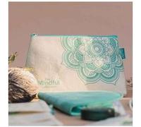 KnitPro Sac de projet KP36662 – Coton, sarcelle & écru – Taille unique