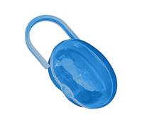 Pochette de rangement transparente pour tétine - Porte-sucette en plastique PP 12 x 6 x 4,5 cm, récipient léger et durable pour bébé avec design scellé | Étui à tétine transparent en déplacement pour