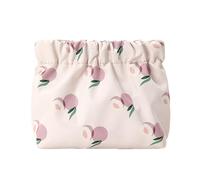 Pochette de rouge à lèvres pour sac à main, sacs à cosmétiques pour femmes petits,Pochette cosmétique de poche design floral | Trousse de toilette élastique pour sac à main, trousse de rangement de ma