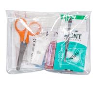 Pochette de secours individuelle transparente