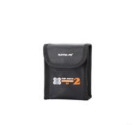Pochette de sécurité pour batterie Li-Po ignifuge pour DJI Avata 2 avec AT2 DC781 Construction en tissu pour une charge et un transport sécurisés (peut contenir 2 batteries)
