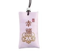 Pochette de sel spirituel bouddhiste - Collier de sachet de sel purifiant l'énergie sacrée | Sac de sel de guérison et de protection talismanique | Pochette de sel spirituel pour l'équilibre et