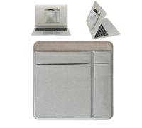 Pochette De Souris Pour Ordinateur Portable - Poche De Rangement À Coller, Étui Pour Appareils Électroniques, Organisateur De Disque Dur Externe Adhésif Élastique Réutilisable | Dos De L'écran Support