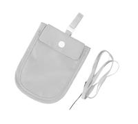 Pochette de Soutien-Gorge Cachée, Portefeuille de sécurité pour Argent et Objets de Valeur avec Doublure Imperméable, Poche de Rangement Compacte pour Soutien-Gorge de Voyage