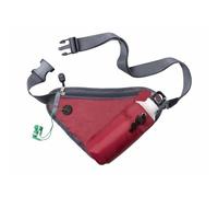 ANTEVIA - Pochette Banane de Sport avec Porte Gourde | Ceinture de Course|10 MODÈLES | Brassard de Sport pour Smartphone|Couleur: Rouge (Tildak Rouge)