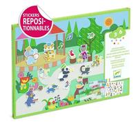 Pochette de stickers repositionnables avec décors Fanfare