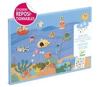 Pochette de stickers repositionnables avec décors Summertime