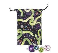 Pochette de Tarot | Sac de Tarot en Velours | Organiseur imprimé - Accessoires de Divination pour Rune en, Bijoux, Adolescents et Adultes, réunions de Voyage, fête de Jeu, SAE01#, Refer to
