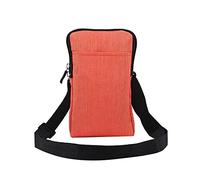 Pochette de Telephone Bandouliere Femme, Sac de Ceinture de Téléphone, Universel Sac pour Téléphone Etanche Banane Femme Décontractée Pochette Telephone à Épaule Main Housse Transport Sac de Taille