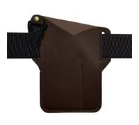 Pochette de téléphone ceinture - support en cuir vintage, pochette double poche, clip en métal robuste, sangle réglable | Organisateur pratique pour téléphones portables, cartes bancaires, Shopping, c