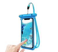 Pochette de téléphone étanche IPX8 6,8 pouces, écran tactile transparent