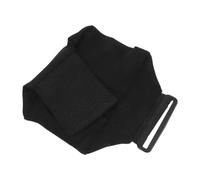 Pochette de Téléphone pour Jambe, Sacoche Sport Noire à Sangle Réglable | Tissu Effet Velours, Fermeture Autoagrippante, Maintien Sécurisé du Mollet, pour Cyclistes, Fitness, Voyage ou Promenade