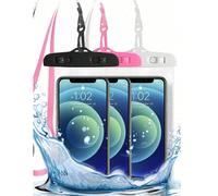 Pochette de téléphone universelle imperméable avec écran tactile, conception scellée. Parfait pour la natation, ce sac étanche est compatible avec les modèles 15, 14, 13 Pro Max, Plus et les téléphone