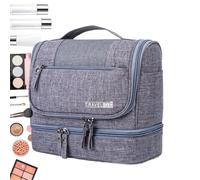 Pochette De Toilette Organisateur Cosmétique Multifonction Multi-Poches | Grande Capacité Sac De Bain Pour Hommes, Femmes, , s, Rouge À Lèvres, Lotion, Crayon À Sourcils