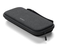 Belkin Gaming Pochette de transport pour Nintendo Switch 2 (compartiments pour AirTag et cartes de jeux, étui léger et portable avec coque de protection et revêtement intérieur doux au toucher, gris)