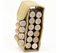 Pochette de Transport de Balles Tactique,Pochette de Transport de Balles pour Pistolet 16 Rondes 12GA,Support de Coque de Cartouche Molle pour Les Activités de Plein Air et l a Chasse