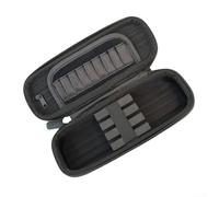 Pochette de transport en EVA rigide avec base de support et organisation interne pour une configuration prête à être utilisée en tournoi (noir)