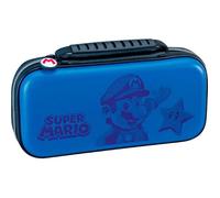 Pochette de transport et de protection - Nintendo - Switch - Bleue - Gravure Mario