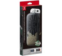 Nintendo 10009832 Housse de protection pour console de jeux portable Boîtier robuste Noir, Or, Gris