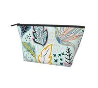 Pochette de Transport zippée Sac coloré Succulent Cactus Cosmétique Trousse de Maquillage, Durable Oxford Pencil Coin Trousse de Toilette Sac de Rangement pour Femmes Filles