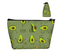 Pochette de Transport zippée Sac Mignon Motif Avocat Trousse de Maquillage cosmétique, Sac de Rangement Durable Oxford Pencil Coin Trousse de Toilette pour Femmes Filles