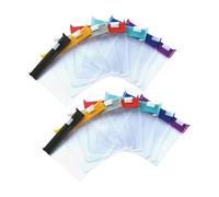 Pochette de tri de médicaments en EVA colorée pour l'organisation des médicaments, pochette légère et zippée pour petits articles, petite trousse de voyage
