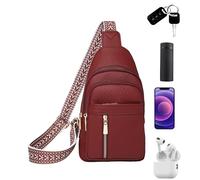 Pochette de voyage à bandoulière - Sac à main compact style sac banane | Accessoire de mode pour les sorties décontractées, le shopping, la randonnée, la marche, le tourisme, les fêtes, les vacances