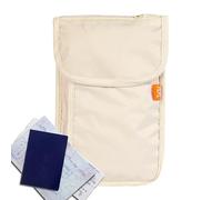 Pochette de Voyage pour Documents Eui - Poche étanche pour téléphone Portable - Portefeuille de sécurité pour Femme et - pour Vacances, aéroport, Voyage, randonnée, Billets, Bureau, Loisirs