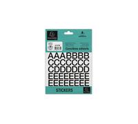 Pochette décalcomanie de lettres adhésives EXACOMPTA 20mm