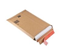 ColomPac Pochette d'expédition Rigid Plus CP010.04 235 x 340 x 35 mm A4+ Marron Lot de 20