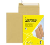 Pochette d'expédition MAILmedia à soufflets avec bande autocollante C4 marron 40 soufflets 50 pièces