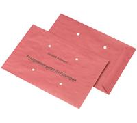 Pochette d'expédition MAILmedia "Freigestimelte Sendungen" B4 rouge 250 pochettes d'expédition