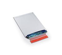 Pochette d'expédition postal robuste en carton rigide blanc - 235 x 340 mm - Lot de 20