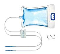 Pochette d'irrigation pour plants - Libération automatique de liquide, longueur de tube de 120 cm et alimentation en hydratation, réservoir à gravité suspendu vertical, membrane polymère transparente