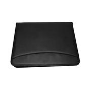 Pochette Document en Cuir Classeur en cuir avec fermeture éclair for documents d'affaires, cartes, entretiens, CV