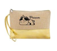 Pochette dore maquillage stylo pochette licorne paresseux