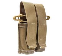 Pochette double pour petits chargeurs MX762-2 Lindnerhof - Coyote
