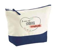 Pochette D'une Soudeuse Irremplaçable Idée Cadeau Pour Collègue Travail Retraite Trousse Grand Format Maquillage Toilette