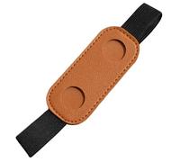 Pochette élastique en cuir synthétique pour stylo, porte-crayons avec bande pour bloc-notes, planificateurs, Bible