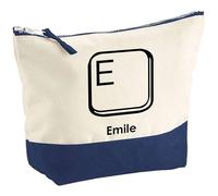 Pochette Emile Lettre Clavier | Grand Format | Idée Cadeau Prénom Informaticien Geek Gamer Anniversaire Oncle Parrain Beau Papa Collègue Départ Retraite Noël